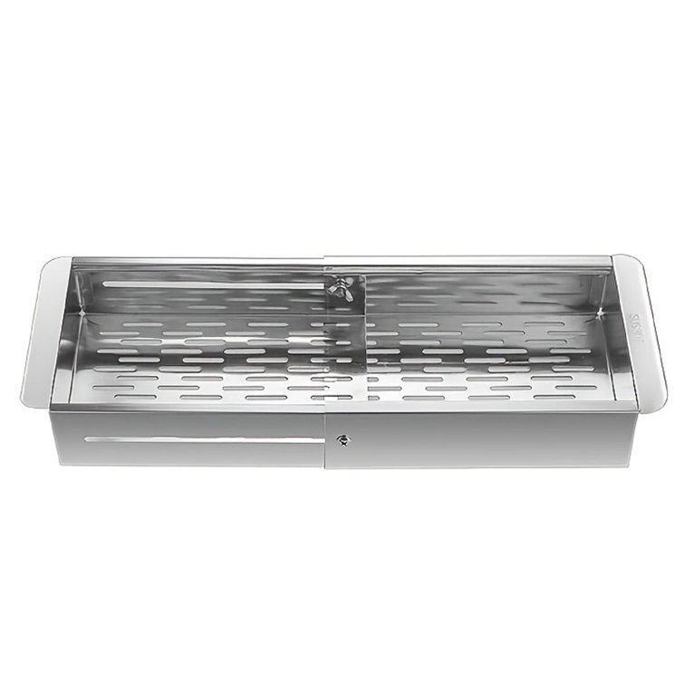 BEAUTY DEPOT 1Pc Silver Stainless Steel Dish Drying Rack